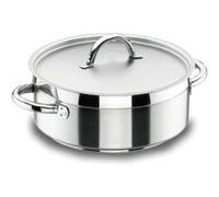 Lacor Faitout Chef Luxe 54045 Diamètre 45 cm acier inoxydable avec couvercle