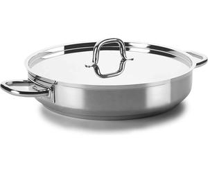 Lacor - 54650S - Paellera sans couvercle 50øcm Chef Luxe -Fleck