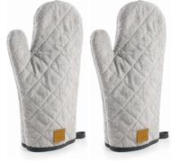 LACOR - 60039 - Four à Gants Lima Collection, Résistant à la Chaleur, Sangle Suspendue, 30cm, Gris marbré (Lot de 2)