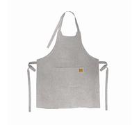 LACOR - 60082 - Tablier de cuisine unisexe, Tablier au design simple, élégant et original, mesure 68x83 cm, couleur Gris marbré (Lot de 6)
