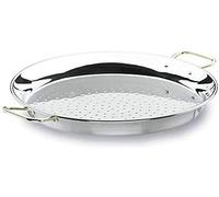 Lacor 60138 Plat à Paëlla 38 cm, Noir