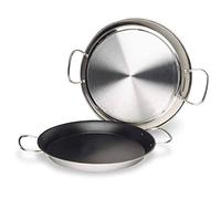 Lacor 60232 - Paella valencienne antiadhésive 32cm 5 portions | Ustensile professionnel durable; conçu pour un rendement optimal y nettoyage rapide et facile au lave-vaisselle