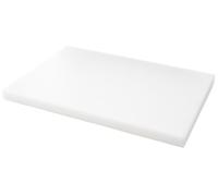 Lacor 60407 Planche à Découper en Polyéthylène 60 X 40 X 3 cm, Blanc