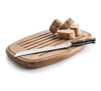 Lacor Planche à découper pour pain 60491 Bambou 40 x 27 x 3 cm