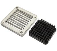 Lacor 60513 - Lame + pousseuse 10x10 mm pour coupe-pommes de terre | Ustensile professionnel durable; conçu pour un rendement optimal y nettoyage rapide et facile au lave-vaisselle