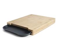 Lacor 60594 - Planche à découper domestique en bambou avec seau amovible | Ustensile professionnel durable; conçu pour un rendement optimal y nettoyage rapide et facile au lave-vaisselle