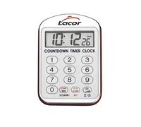 Lacor 60804 Minuteur de Cuisine avec Alarme, 1 - Pack