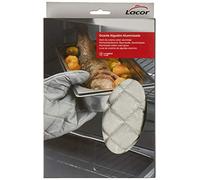 lacor 61024 gant de cuisine en coton aluminium 24 cm - temperature maximum 200°c G