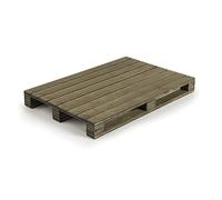 Plateau mini-palette service alimentaire Lacor Marron 30x20x3 cm