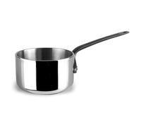 Lacor 61144 - Mini casserole trimétallique, acier inoxydable 18/10 | Fabriqué en acier inoxydable de qualité alimentaire; haute résistance à la corrosion et usure quotidienne