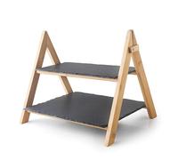 Lacor 61233 - Deux hauteurs de Support, Structure en Bambou Naturel
