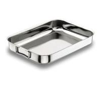 Lacor Plat à gratin 61540 40 cm Inox 18% Argenté Compatible lave-vaisselle