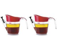 LACOR 61610 Séparateur de Graisse Plastique/Polyéthylène Transparent (Lot de 2)