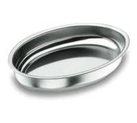 Lacor Plat à gratin 61832 ovale 35 cm argenté