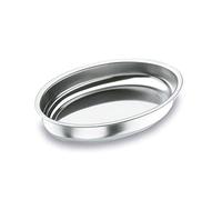 Lacor 61843 Plat Ovale Profond 43X27, Argent, 45 x 29 cm