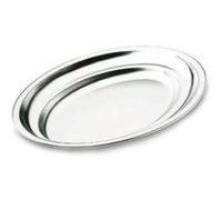 Lacor 61845 Plat à Gratin Ovale 45 cm, Argenté