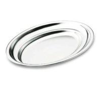 Lacor Plat à gratin 61850 Ovale 50 cm Argent