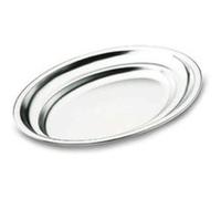 Lacor 61881 Plat Ovale Inox 18% Cr. 80X48 cm, Argenté