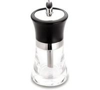 Lacor – Saupoudreuse à sucre Modèle 61904 – Plastique, noir et transparent, Ø 7 cm