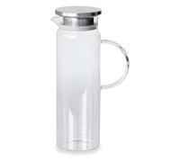 Lacor 61952 - Cruche en verre borosilicate - Acier Acier Inox -... | Fabriqué en acier inoxydable de qualité alimentaire; haute résistance à la corrosion et usure quotidienne