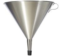 Lacor 62524 - Entonnoir en acier inoxydable. 24 cm. Qualité professionnelle | Fabriqué en acier inoxydable de qualité alimentaire; haute résistance à la corrosion et usure quotidienne