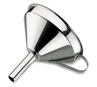 Lacor 62531 - Entonnoir avec filtre en acier inoxydable. 10 cm | Fabriqué en acier inoxydable de qualité alimentaire; haute résistance à la corrosion et usure quotidienne