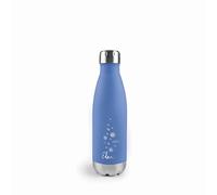 Lacor - 62585 - Bouteille Acier Inoxydable Edan - Bouteille d'eau - Double Paroi d'Isolation - Bouchon à Filetage - sans BPA - 0,5 L - Bleu Sky