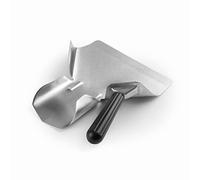 Lacor - 62678 - Raquette de chips, Pelle de cuisine professionnelle, Ustensiles de cuisine, Acier inxodiable, Poignée ergonomique et antidérapante, Lave-vaisselle, 1 poignée