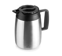 Lacor - 62711 - Serveur Thermique Large, 1,5 L, Acier Inoxydable Double Paroi, Isolation Thermique, Bouche Large de 8 cm, Bouchon à Vis avec Bouton, Peut Contenir des Boissons Chaudes Ou Froides