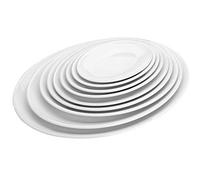 Lacor 62751 Plateau Ovale en mélamine 207 x 144 x 18 mm