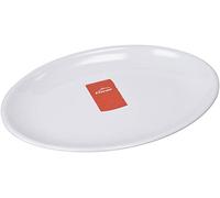 Plateau oval en mélamine Lacor 250x183x22 mm Blanc TU