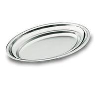 Lacor Plat ovale 62820 en inox 18/10 20 x 13 cm Argent