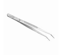 Lacor - 62865 - Pinces de cuisine de précision pour placage superposé, acier inoxydable 18/10, poignée fine rayée, qualité maximale, longueur 15,5 cm