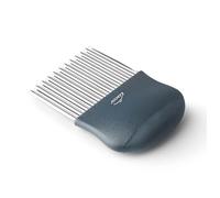 Lacor - 62895 - Coupe-pommes de terre ondulé, lame stable et résistante, manche robuste et antidérapant, acier inoxydable de grande qualité, multi-usages, passe au lave-vaisselle, 14 x 9,5 cm
