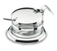 Lacor Pot à sucre ou parmesan 62970 avec cuillère Inox 18/10 cm