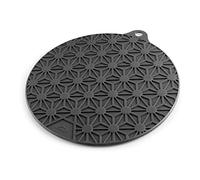 Dessous de plat magnétique - - Noir - Silicone