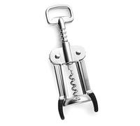 Lacor - 63047 - Tire-bouchon classique, ouvre-bouteilles, alliage de Zinc, idéal pour ouvrir le vin et la bière, ouvre-bouteille 2 en 1