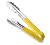 LACOR 63073 - Pince Monobloc Rarou 30 cm - Qualité Professionnelle Jaune | Ustensile professionnel durable; conçu pour un rendement optimal y nettoyage rapide et facile au lave-vaisselle