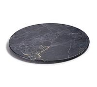Lacor 63181 Plateau rond en mélamine sans BPA, finition style marbre, Ø 44 x 3 cm