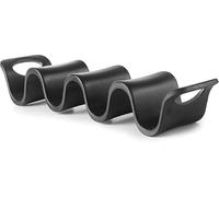 LACOR - 63282 - Porte-Tacos, mélamine, 2-3 Tacos, Design ondulé, rainures en V, ne Convient Pas à la Cuisson, résistant, ne Convient Pas au Micro-Ondes, empilable, sans BPA, 18x6x4 cm