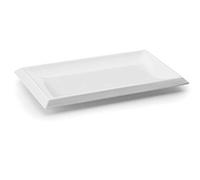 LACOR - 63531 - Plateau rectangulaire en mélamine Classic 26 x 16 x 2 cm - Blanc