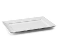 Lacor 63533 - Bac rectangulaire classique en mélamine 30x21x3cm - Blanc