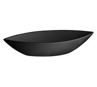 Lacor 63568 - Fontaine ovale classique en mélamine 41,5x17x8 cm - Noir