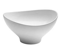 LACOR - 63585 - Plat en mélamine Ovale Classique 29 x 26 x 16 - Blanc