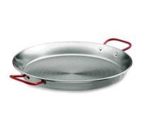 Lacor Plat à paëlla 63639 en tôle acier 38 cm Noir