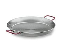 Lacor Plat à paëlla 63641 en tôle acier 40 cm Noir