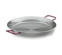 Lacor Plat à paëlla 63666 en tôle d'acier 65 cm Grigio