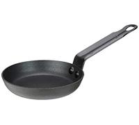 Lacor 63712 - Poêle Blinis Ferrum Fer antiadhésif 12 cm. - Noir | Revêtement antiadhésif sans PFOA; répartition optimale de la chaleur pour une cuisson homogène sans effort
