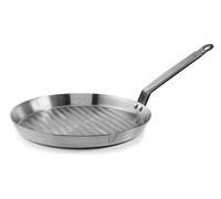 Lacor 63725 - Grill en fer Ferrum, 26 cm, Gris Qualité Professionnelle