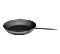 Poêle à frire, braisière, acier pressé, noir, Ø 40 cm, ronde